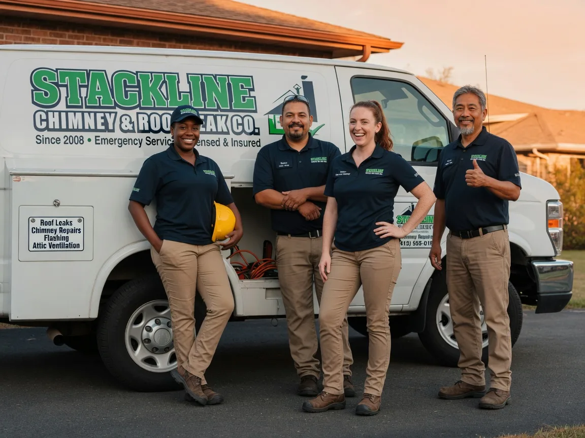 Chimney flashing repair company in Moro, OR